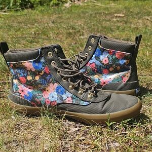 Keds Rifle Paper Company Scout Water Lace Up Boots Womens Size 10
